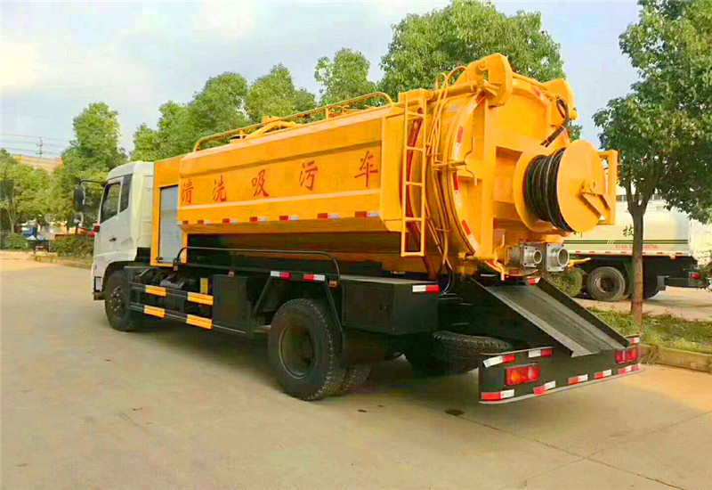 國六東風天錦清洗吸污車,8方吸污車 國六東風天錦清洗吸污車,8方吸污車