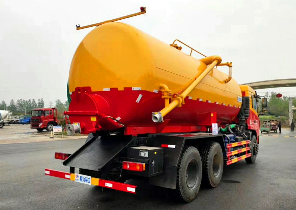 東風專用底盤18噸吸污車-18方吸污車 東風專用底盤18噸吸污車-18方吸污車