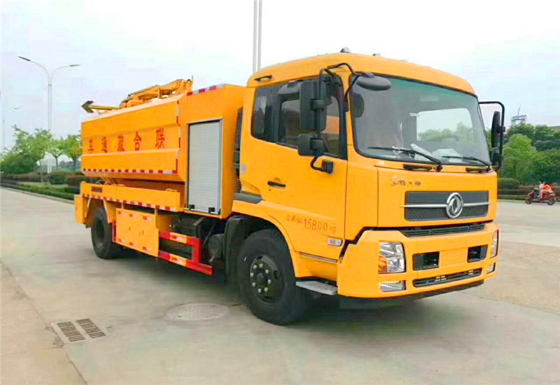 東風天錦10立方HYS5162GQXE5型高壓清洗吸污車 東風天錦10立方HYS5162GQXE5型高壓清洗吸污車