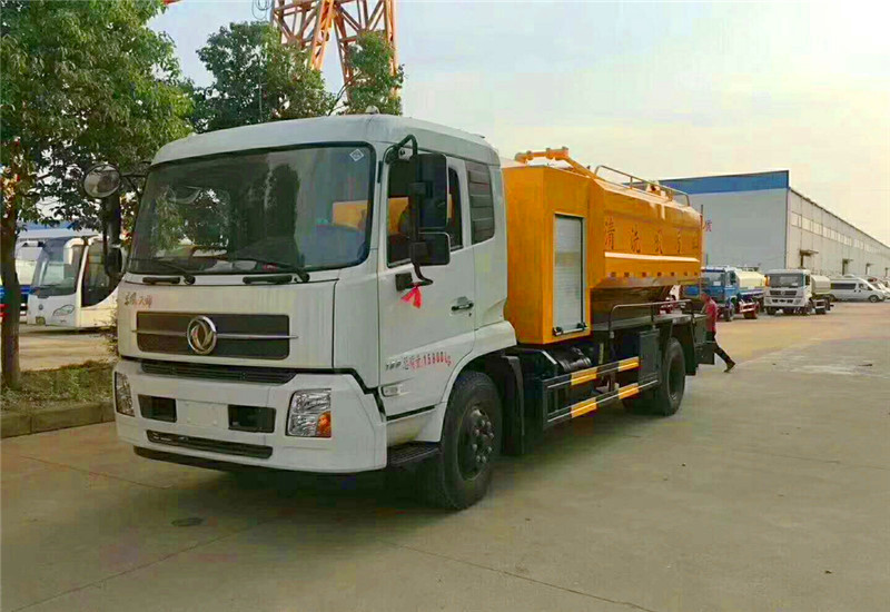 東風天錦清洗吸污車聯合疏通車一體罐 分體罐-程力清洗吸污車廠家銷售 東風天錦清洗吸污車聯合疏通車一體罐 分體罐-程力清洗吸污車廠家銷售