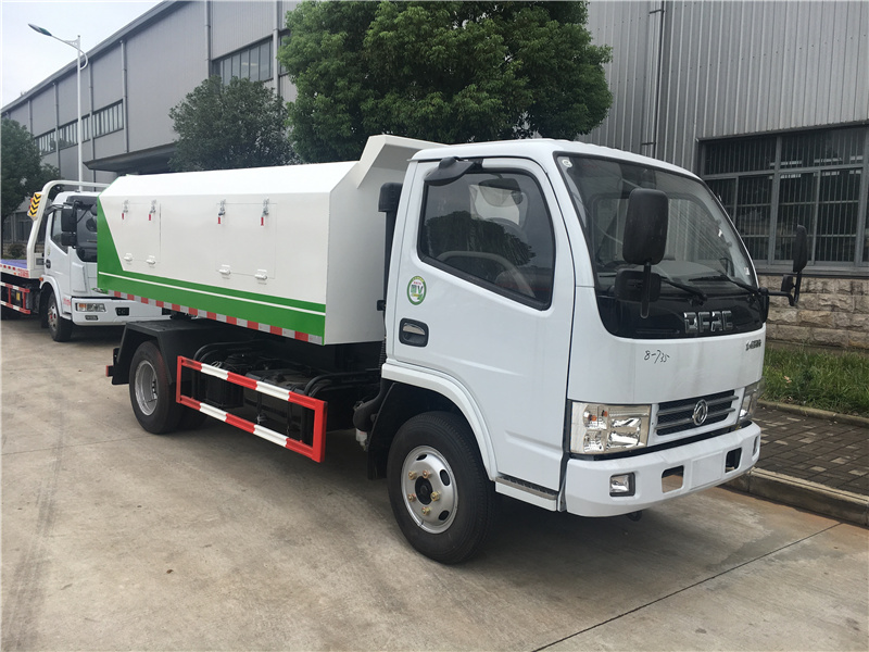 東風(fēng)多利卡5方廂式垃圾車-密封式垃圾車 東風(fēng)多利卡5方廂式垃圾車-密封式垃圾車