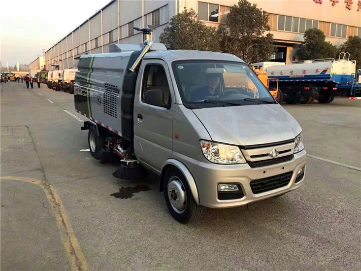 長安2方掃路車(小區清掃車|廠區專用)-2方掃路車價格報價-湖北程力 長安2方掃路車(小區清掃車|廠區專用)-2方掃路車價格報價-湖北程力