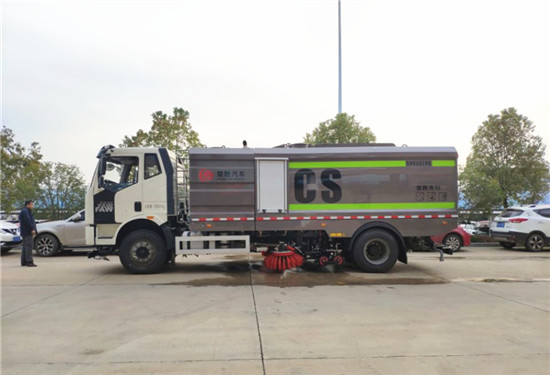 國六16方解放J6洗掃車 國六16方解放J6洗掃車