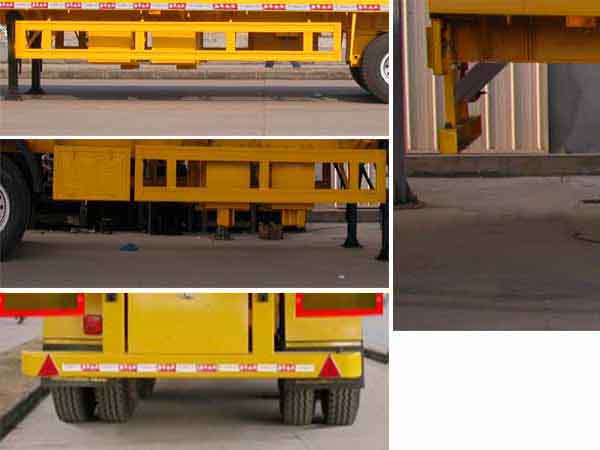 華威馳樂牌SGZ9390P型平板半掛車 華威馳樂牌SGZ9390P型平板半掛車