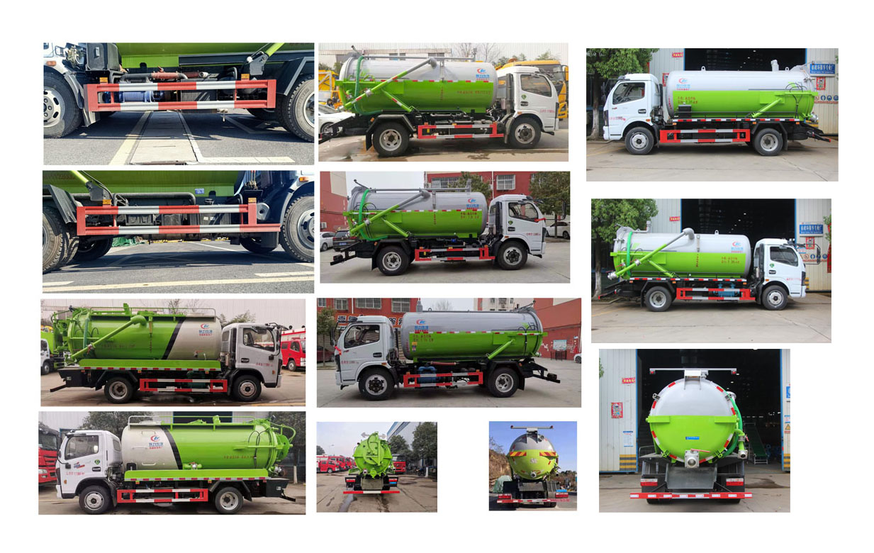 程力威牌CLW5120GXWE6型吸污車 程力威牌CLW5120GXWE6型吸污車