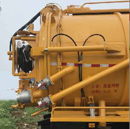 程力牌CL5250GQWZH6型清洗吸污車 程力牌CL5250GQWZH6型清洗吸污車