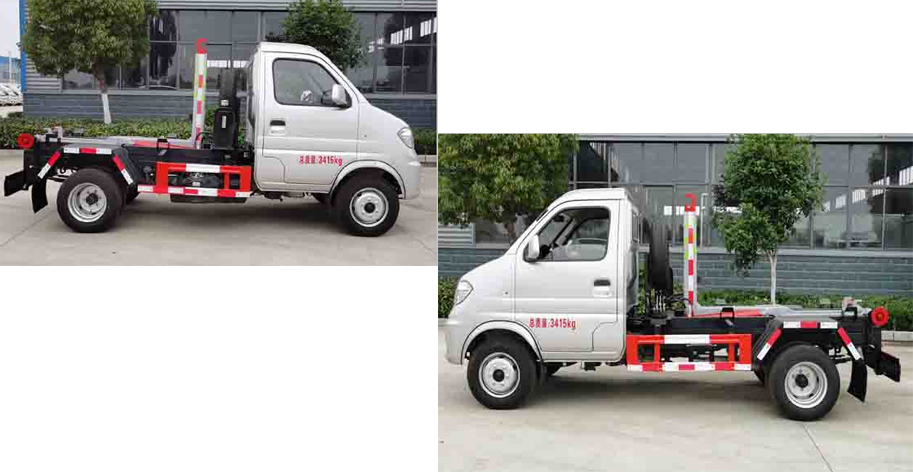 程力牌CL5031ZXX6GH型車廂可卸式垃圾車 程力牌CL5031ZXX6GH型車廂可卸式垃圾車