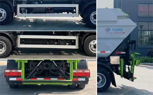 程力威牌CLW5070ZZZ6型自裝卸式垃圾車 程力威牌CLW5070ZZZ6型自裝卸式垃圾車