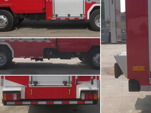 江特牌JDF5071GXFPM20/Q6型泡沫消防車 江特牌JDF5071GXFPM20/Q6型泡沫消防車