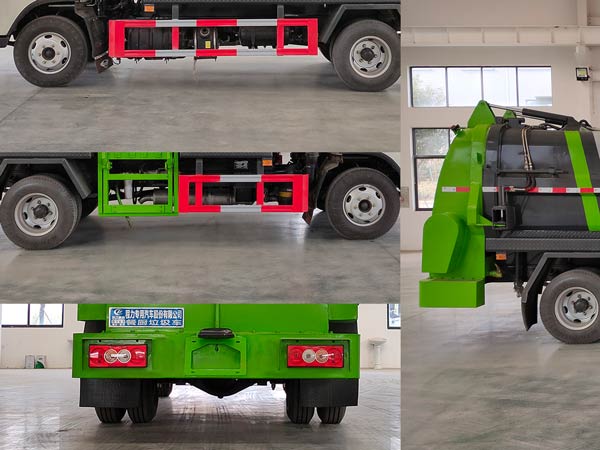 程力威牌CLW5070TCABDP型餐廚垃圾車 程力威牌CLW5070TCABDP型餐廚垃圾車