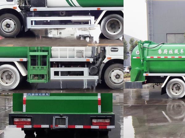 程力威牌CLW5120TCAEDP型餐廚垃圾車 程力威牌CLW5120TCAEDP型餐廚垃圾車