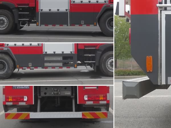 江特牌JDF5270GXFGP100/Z6型干粉泡沫聯用消防車 江特牌JDF5270GXFGP100/Z6型干粉泡沫聯用消防車