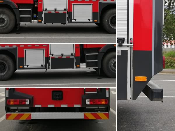 江特牌JDF5192GXFPM80/C6型泡沫消防車 江特牌JDF5192GXFPM80/C6型泡沫消防車