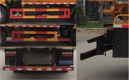 縱昂牌CLT5125GQWEQ6型清洗吸污車 縱昂牌CLT5125GQWEQ6型清洗吸污車