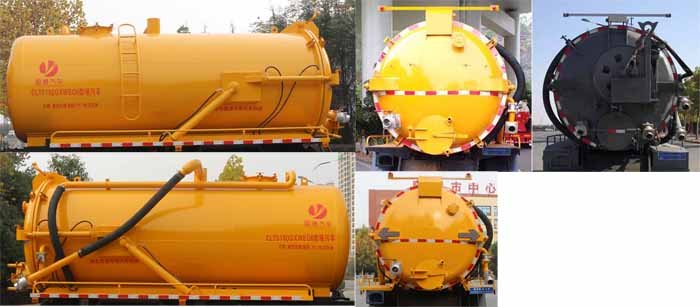 縱昂牌CLT5180GXWDF6型吸污車 縱昂牌CLT5180GXWDF6型吸污車