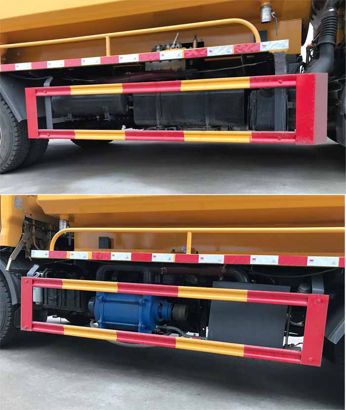 縱昂牌CLT5045GQWEQ6型清洗吸污車 縱昂牌CLT5045GQWEQ6型清洗吸污車