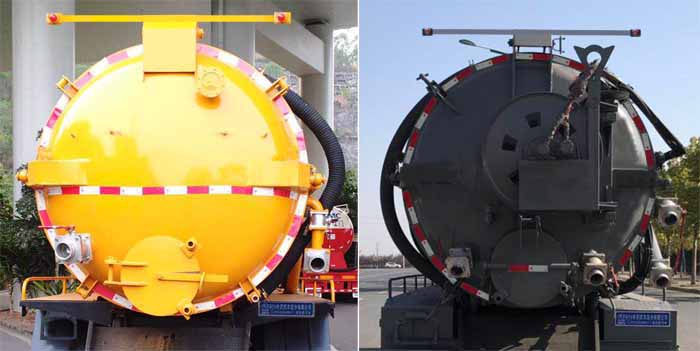 縱昂牌CLT5180GQWDF6A型清洗吸污車 縱昂牌CLT5180GQWDF6A型清洗吸污車