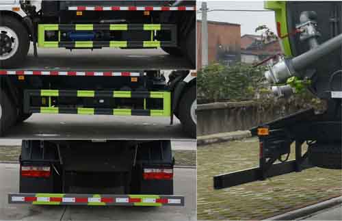 縱昂牌CLT5120GXWEQ6型吸污車 縱昂牌CLT5120GXWEQ6型吸污車