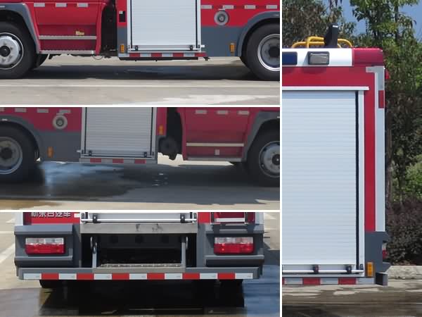 新東日牌YZR5110GXFPM50/E6型泡沫消防車 新東日牌YZR5110GXFPM50/E6型泡沫消防車