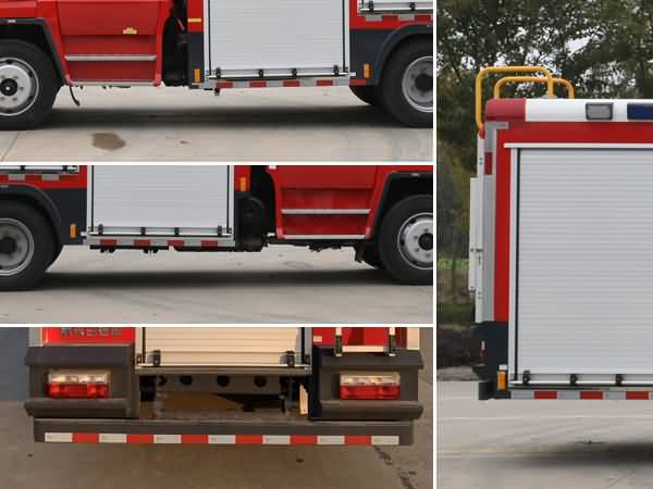 新東日牌YZR5100GXFPM40/E6A型泡沫消防車 新東日牌YZR5100GXFPM40/E6A型泡沫消防車