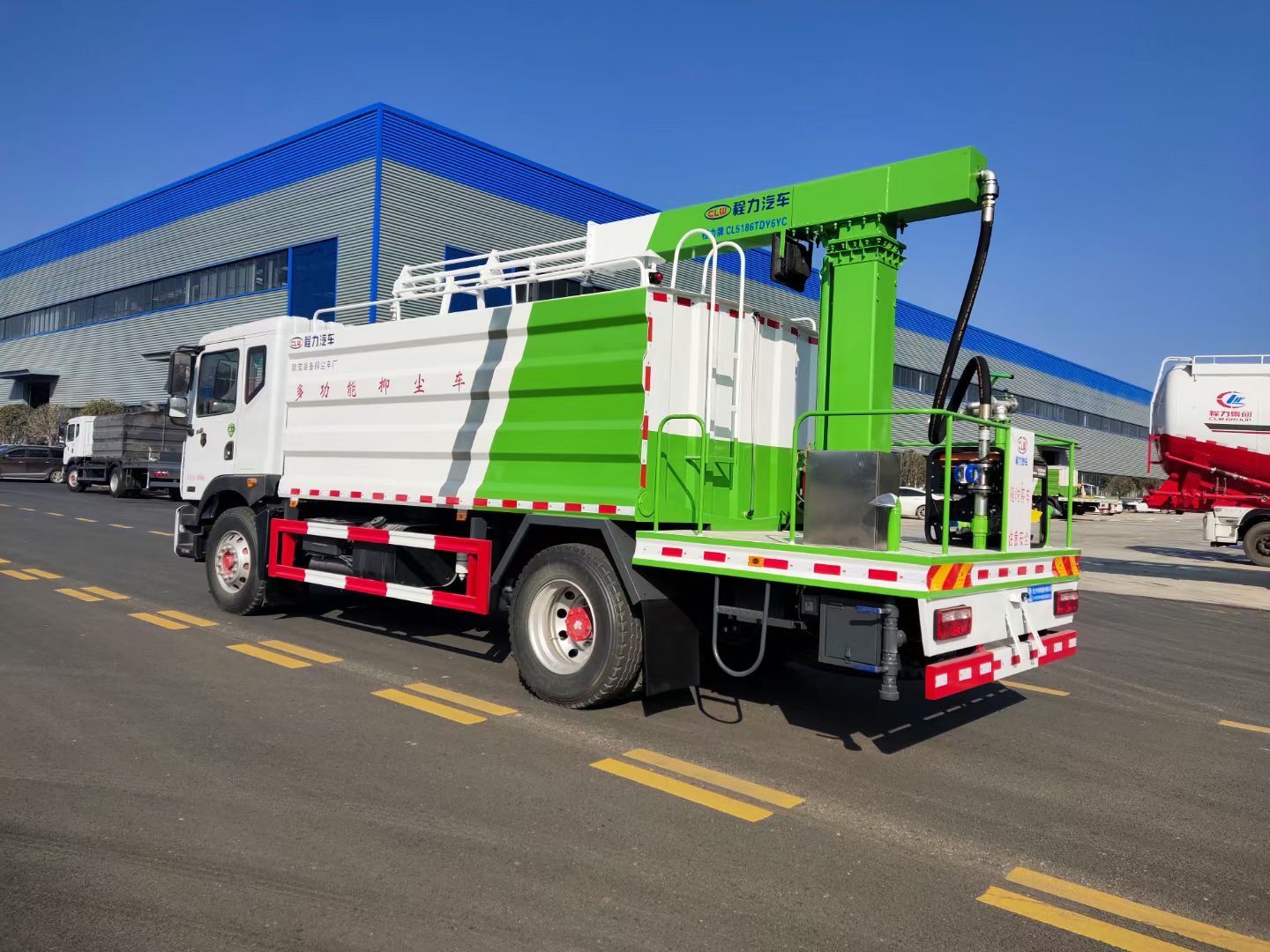 大多利卡D9多功能鐵路抑塵車- 10方能鐵路抑塵車廠家直銷-湖北程力 大多利卡D9多功能鐵路抑塵車- 10方能鐵路抑塵車廠家直銷-湖北程力