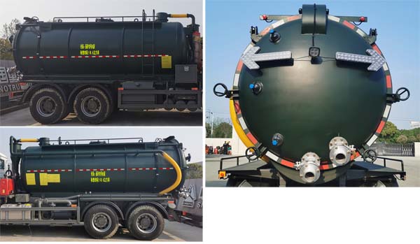 華威馳樂牌SGZ5250GXWDF6型吸污車 華威馳樂牌SGZ5250GXWDF6型吸污車