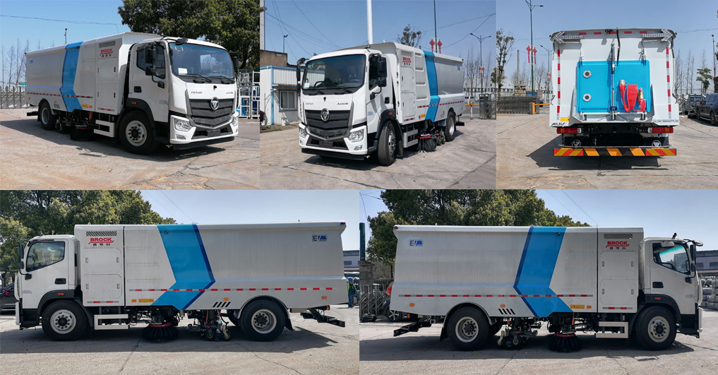 福田牌BJ5182TXSEV-H1型純電動(dòng)洗掃車 福田牌BJ5182TXSEV-H1型純電動(dòng)洗掃車