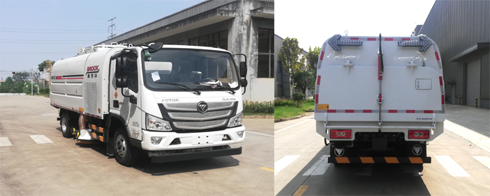 福田牌BJ5084TSLE6-H2型掃路車 福田牌BJ5084TSLE6-H2型掃路車