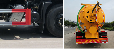 神狐牌HLQ5250GQWD6型清洗吸污車 神狐牌HLQ5250GQWD6型清洗吸污車