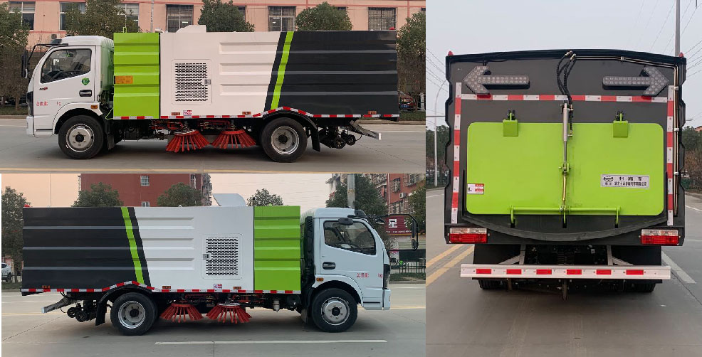 華通牌HCQ5125TSLEQ6型掃路車(chē) 華通牌HCQ5125TSLEQ6型掃路車(chē)