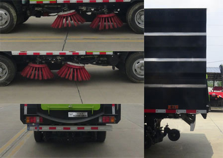 華通牌HCQ5070TSLQL6型掃路車 華通牌HCQ5070TSLQL6型掃路車