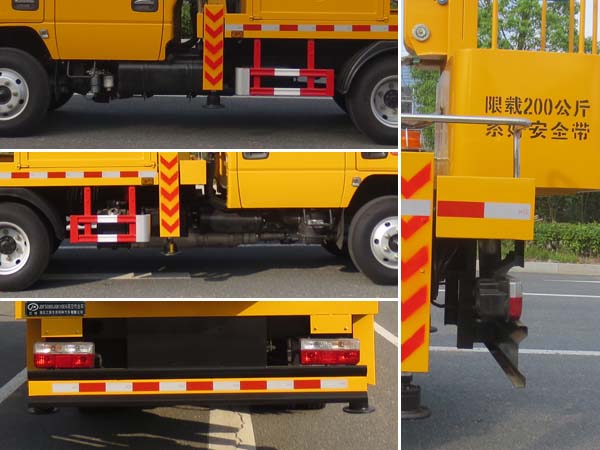 江特牌JDF5060JGK16E6型高空作業車 江特牌JDF5060JGK16E6型高空作業車