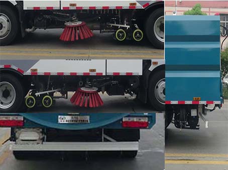 華通牌HCQ5125TXSEQ6型洗掃車 華通牌HCQ5125TXSEQ6型洗掃車