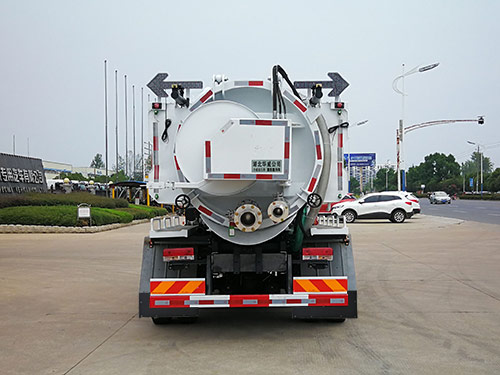 華威馳樂牌SGZ5140GQWEQ6型清洗吸污車 華威馳樂牌SGZ5140GQWEQ6型清洗吸污車