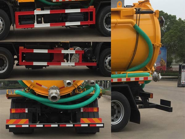 華威馳樂牌SGZ5181GXWDF6型吸污車 華威馳樂牌SGZ5181GXWDF6型吸污車