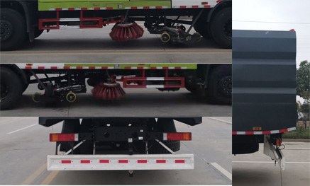 華通牌HCQ5182TXSDF6型洗掃車(chē) 華通牌HCQ5182TXSDF6型洗掃車(chē)