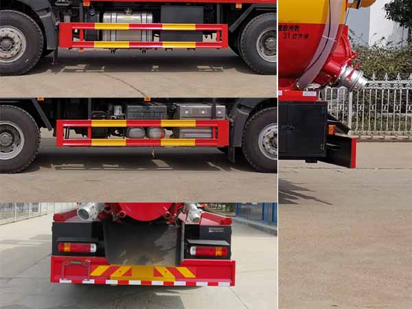 神狐牌HLQ5251GQWZ6型清洗吸污車 神狐牌HLQ5251GQWZ6型清洗吸污車