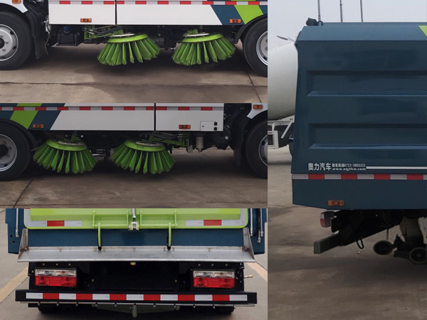 華威馳樂牌SGZ5129TSLEQ6型掃路車 華威馳樂牌SGZ5129TSLEQ6型掃路車