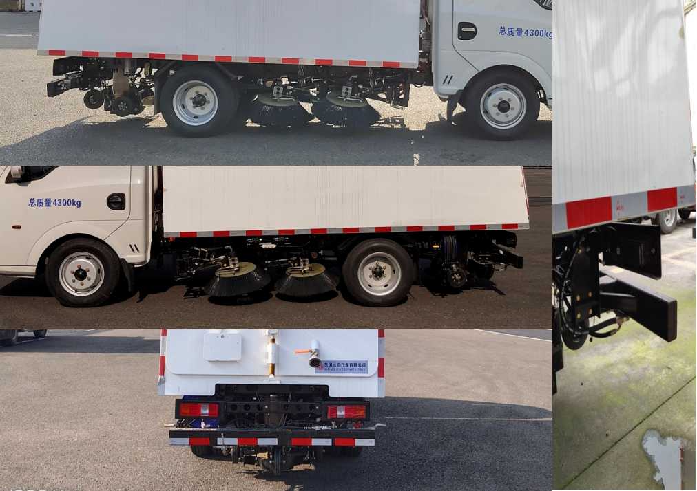 東風牌EQ5040TXSPBEV型純電動洗掃車 東風牌EQ5040TXSPBEV型純電動洗掃車