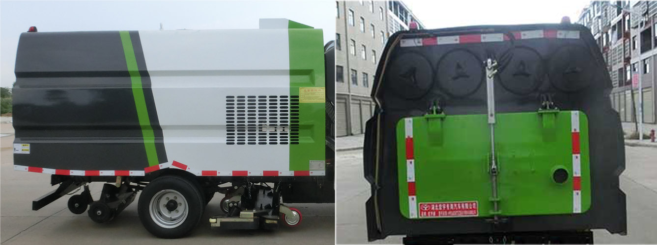 虹宇牌HYS5030TSLE6型掃路車 虹宇牌HYS5030TSLE6型掃路車