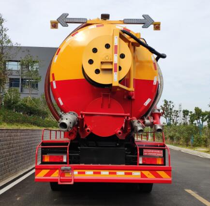 楚韻牌EZW5250GQWD6型清洗吸污車 楚韻牌EZW5250GQWD6型清洗吸污車