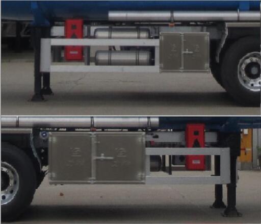 醒獅牌SLS9400GYYE型鋁合金運油半掛車 醒獅牌SLS9400GYYE型鋁合金運油半掛車