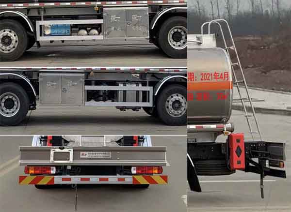 楚飛牌CLQ5321GYY6CA型鋁合金運油車 楚飛牌CLQ5321GYY6CA型鋁合金運油車