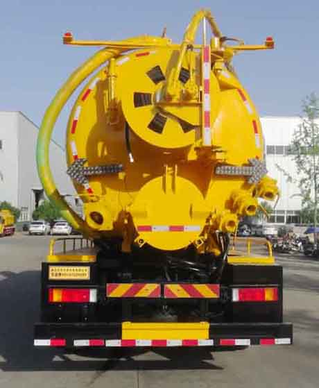 華通牌HCQ5251GQWDF6型清洗吸污車 華通牌HCQ5251GQWDF6型清洗吸污車