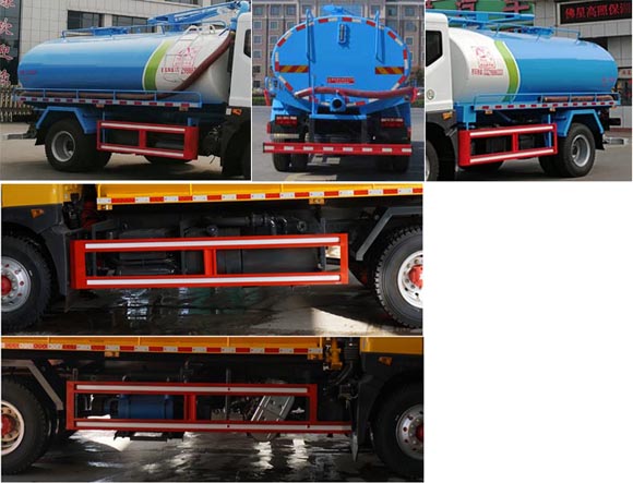 中潔牌XZL5180GXE6型吸糞車 中潔牌XZL5180GXE6型吸糞車