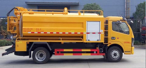 大力牌DLQ5120GQWQQ6型清洗吸污車 大力牌DLQ5120GQWQQ6型清洗吸污車