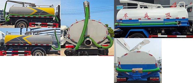 凱力風牌KLF5070GXEE6型吸糞車 凱力風牌KLF5070GXEE6型吸糞車