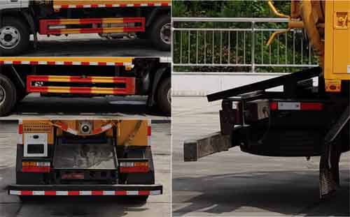 華通牌HCQ5080GQWCGC6型清洗吸污車 華通牌HCQ5080GQWCGC6型清洗吸污車