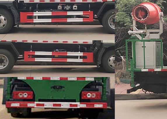 神狐牌HLQ5040TDYB6型多功能抑塵車 神狐牌HLQ5040TDYB6型多功能抑塵車