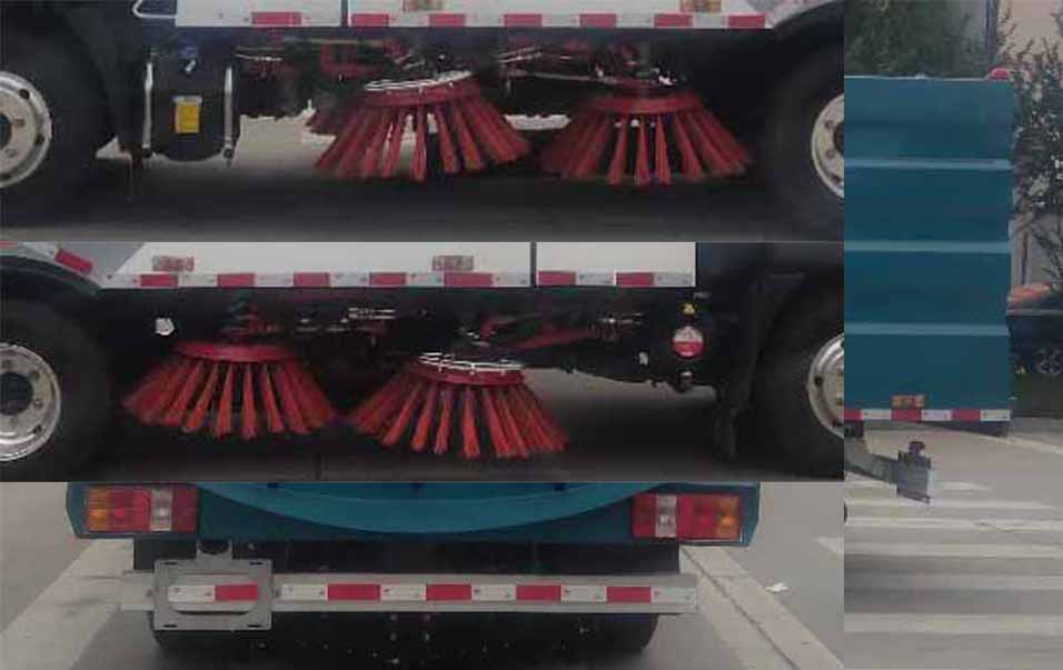 華通牌HCQ5077TSLZZ6型掃路車 華通牌HCQ5077TSLZZ6型掃路車